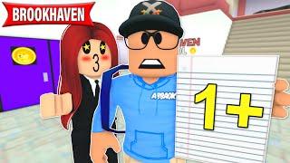 SCHULLEITERIN ist in mich VERLIEBT?! Brookhaven Story Roblox Deutsch