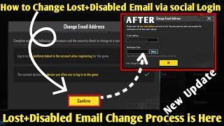 Ful Method to Change Lost+Disabled 3rd Email From Your Pubg Account | How to remove 3rd Email+Number