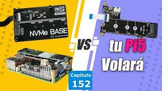 PCIe NVMe para Raspberry Pi 5 ¿cuál es más veloz? Geekworm X1001 vs Pimoroni NVMe Base