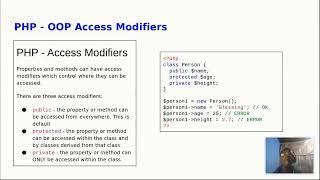 21 - OPP PHP Constructors and Destructors