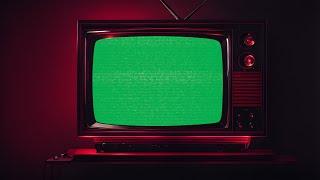 Red Retro TV Green Screen | 4K | Vintage | Global Kreators