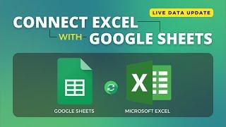 How to Connect Microsoft Excel with Google Sheets | Auto-Sync Google Sheets with Excel