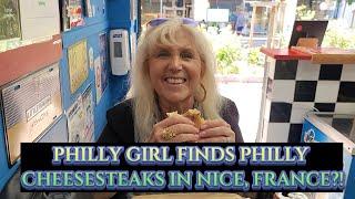 UNBELIEVABLE, PHILLY CHEESESTEAKS IN NICE FRANCE?!