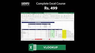 Data Analytics using Excel: 34 Hours of Interactive Training using ZOOM | Rs. 499 ($7)