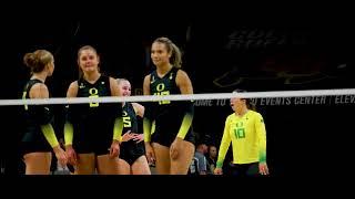 Oregon Volleyball vs. Colorado - Cinematic Recap