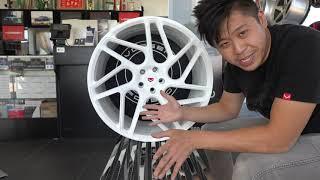 Vossen Forged Wheels - CG-209T Gloss WHITE Unboxing