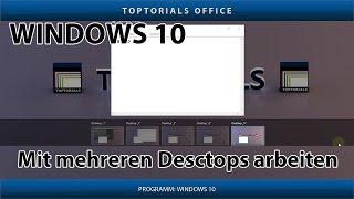 Mehrere virtuelle Desktops (Windows 10)