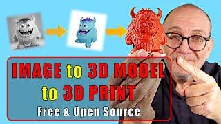 From Image to 3D Model to 3D Print Using TripoSR