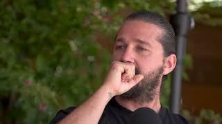 REAL ONES with Jon Bernthal - Shia LaBeouf being emotional talking about his family