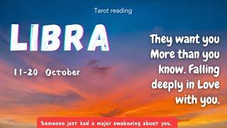 LIBRA ️ "LOVE RETURNS!! SOMEONE CAN'T STAY AWAY ANYMORE. GET READY TO BE CHASED!" OCTOBER