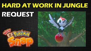 Hard at Work in the Jungle: Pikipek 4 Star Pose | Request | New Pokemon Snap Guide & Walkthrough