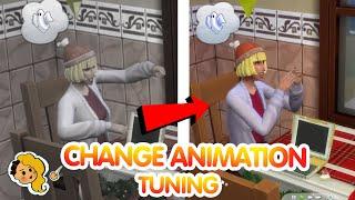 How to change animations in The sims 4