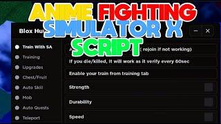 BEST FREE ANIME FIGHTING SIMULATOR X SCRIPT MOBILE *KEYLESS*