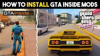  How To Install GTA INSIDE Mods in GTA Vice City  (Easy Method)