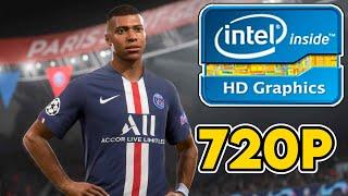 FIFA 21 || Intel HD/UHD 520/530/620/630 + i5 9300H Performance Test || 720p Benchmark