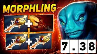 +200% Magic Damage Morphling One Shot 40 Kills Comeback | Dota 2 Gameplay