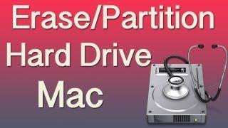 How to Erase and Partition a Hard Drive on a Mac Tutorial