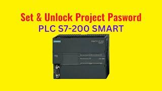 Set and Unlock Project Password S7 200 SMART (Service) on Step 7 MicroWIN SMART 2.7 - 365manuals