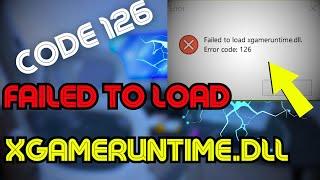 Fix Failed to load xgameruntime.dll | Error code 126 in Windows 11 / 10 | Fix xgameruntime 