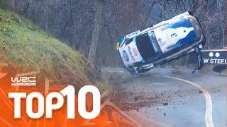 Top 10 Dramatic WRC Rallye Monte-Carlo Moments