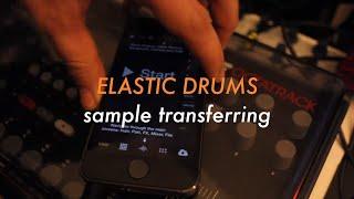 elastic drums transfert sample to elektron analog rytm