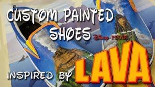 Disney DIY | Pixar "Lava" full song & Custom painted Shoes | The Dan-O Channel