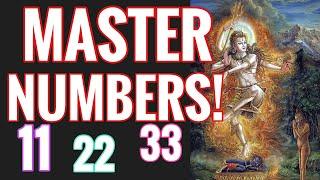 MASTER NUMBERS in Numerology!  SECRETS OF 11/ 22 /33 STORM ENERGY! & Remedies!