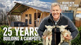 25 Years Building a Campsite - The Evolution of Cotswold Glamping -  Adam Henson's Farm Diaries EP6