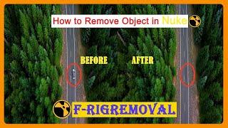 Tutorial :- How to use f-rig removal in Nuke ||  #Objectremove #fxczy #nuke