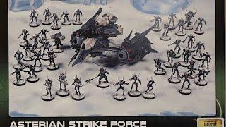 Unboxing The Asterian Strike Force (Mantic, Firefight)