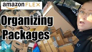  How to organize ALL the packages for EASY drop offs when delivering for Amazon Flex!