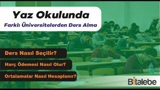 Farklı Üniversitelerden Yaz Okulu Nasıl Alınır? Ders Nasıl Seçilir?