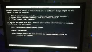 0xc00000e9 Error Windows 7 | How To Fix? Help - Windows Wont Boot