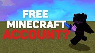 how to get a free minecraft account ... (legit)