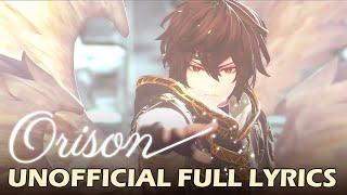 [Unofficial ENG/JP lyrics] ORISON ～ Granblue Fantasy (Sandalphon live @ GBFes 2024)