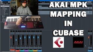 Mapping the Akai MPK MIDI Controller in Cubase 9.5