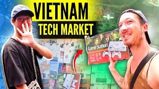 Crazy Vietnam Tech Market Tour saigon 