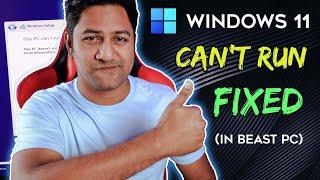 How to fix this PC Can't Run Windows 11 (in New PC) | Enable TPM 2.0
