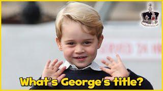  Who will inherit William's title as Duke of Cambridge?