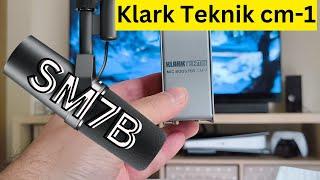 Klark Teknik cm-1 Audio Test With SM7B