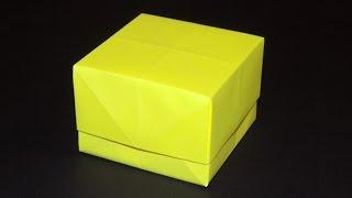 КАК СДЕЛАТЬ КОРОБОЧКУ ИЗ БУМАГИ СВОИМИ РУКАМИ ОРИГАМИ КОРОБОЧКА Origami Box