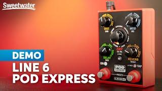 Line 6 POD Express: Versatile, HX-fueled Tones Meet Pedalboard Convenience