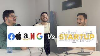 Working at FAANG vs Startups