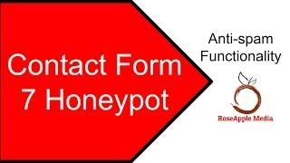 Adding Honeypot to Contact Form 7