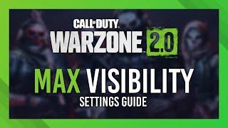 Warzone 2/DMZ BEST Visibility Settings Guide | Less blur, Better Vision