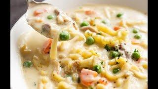 Creamy Chicken Noodle Soup