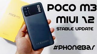 POCO M3 MIUI 12 Stable Update For Lags | MIUI V12.0.3.0