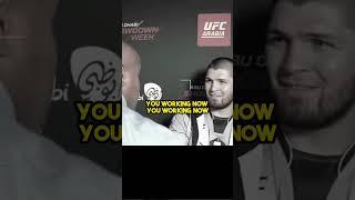 DC Ruins Khabib's Interview! 