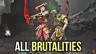 Mortal Kombat 1 - ALL Havik Brutalities [4k HDR]