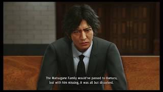 Judgment - Chapter 12: Mitsugu Matsugane Tojo Clan Headquarters Funeral Cutscene (2019)